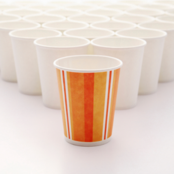 Disposable advertising cup